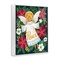Stupell Industries Angel with Peace & Botanicals Framed Giclee, design by Diane Kater